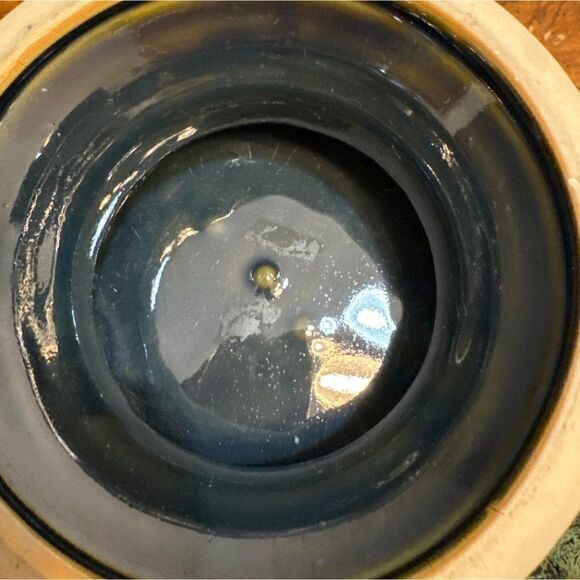 Fruit bowl Salad bowl dark green multi functional - Picture 7 of 7